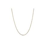 Hollow 10k Gold Rope Sparkle Chain For Men and Wom
