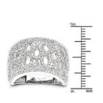 Diamond Fashion Rings: 14K White Gold Diamond Ring