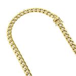 10K Yellow Gold Hollow Miami Cuban Curb Chain Neck