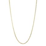 Solid 10K Yellow Gold Italy Cuban Curb Link Chain 