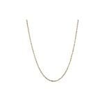 Solid 10k Gold Rope Diamond Cut Chain For Men and 