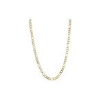 Solid 10k Gold Figaro Chain For Men LUXURMAN 8.5mm