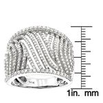 Unique Diamond Rings: 14K Gold Cut-Out Diamond Rin