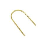 Hollow 14k Gold Franco Square Chain For Men 4mm Ne