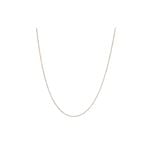 Solid 14k Gold Wheat Chain For Women LUXURMAN 0.6m