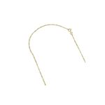 Solid 14k Gold Figaro Chain For Men and Women LUXU