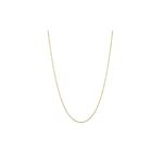 Solid 10k Gold Rope Diamond Cut Chain For Men and 