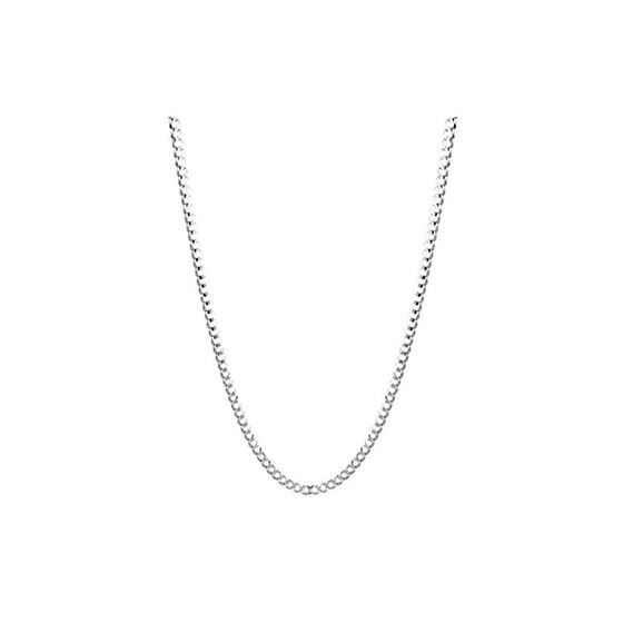 Solid 14k Gold Curb Comfort Chain For Men and Wome