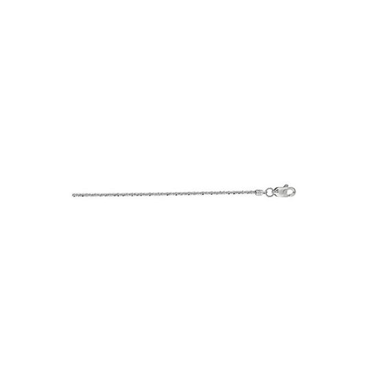 Solid 14k Gold Sparkle Chain For Women LUXURMAN 1.