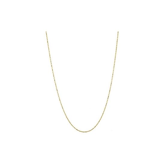 Solid 14k Gold Rope Chain For Men and Women LUXURM