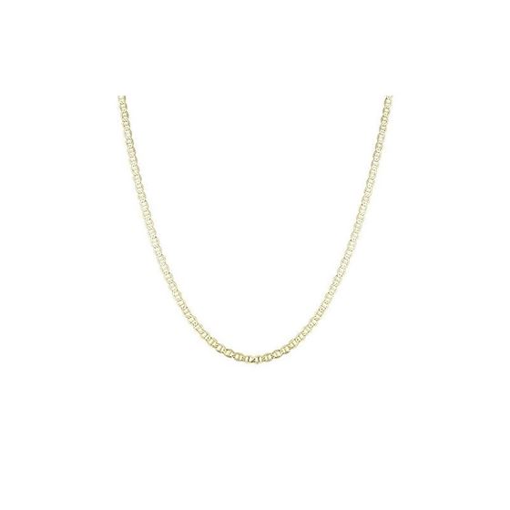 Solid 14k Gold Mariner Chain For Men and Women LUX
