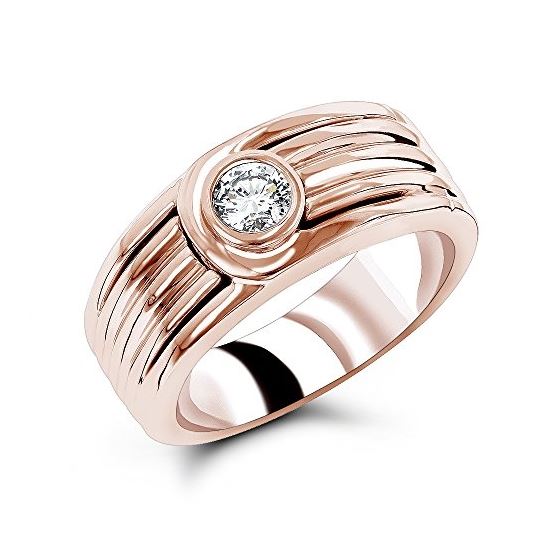 LUXURMAN Rings: 14K Gold Women