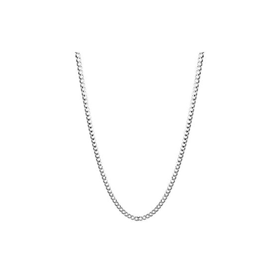 Solid 14k Gold Curb Comfort Chain For Men and Wome