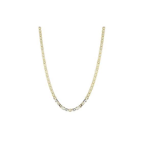 Solid 10k Gold Mariner Chain For Men and Women LUX