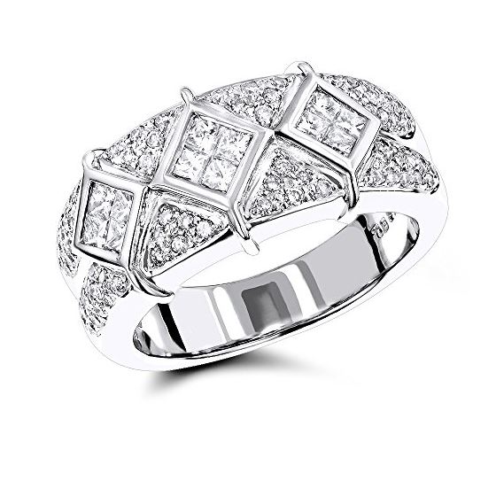 14K Gold Designer Diamond Rings Collection Item by