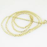 10K Yellow Gold open link chain GC32 1