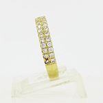 10K Yellow Gold womens wedding band engagement ring ASVJ49 3