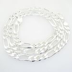 Figaro link chain Necklace Length - 24 inches Width - 8.5mm 1