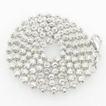 Ladies .925 Italian Sterling Silver Moon Cut Link Chain Length - 18 inches Width - 3mm 1