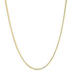 14K Yellow Gold Franco Chain 2.7Mm Wide Diamond-3
