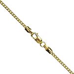 10K YELLOW Gold SOLID FRANCO Chain - 24 Inches Long 1.7MM Wide 1