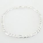 figaro bracelet franco cuban miami rope charm fancy Figaro link bracelet Length - 7 inches Width - 4