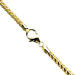 10K YELLOW Gold SOLID FRANCO Chain - 26 Inches Long 4MM Wide 1