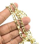 10K YELLOW Gold SOLID ITALY CUBAN Chain - 26 Inches Long 6.8MM Wide 3