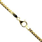 10K YELLOW Gold SOLID FRANCO Chain - 30 Inches Long 3.8MM Wide 1