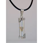 Stainless Steel Two Tone Plated Torah Jewish Pendant 1