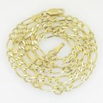 10K Yellow Gold figaro open chain GC83 1