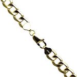 10K YELLOW Gold HOLLOW ITALY CUBAN Chain - 24 Inches Long 8.8MM Wide 1