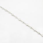 Womens Sterling silver Heart link bracelet 3