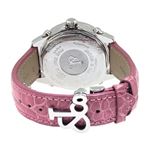 Jacob Co. Pink Band 5 Time Zone Playboy 5.00Ct D-3