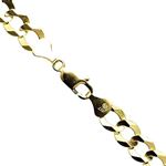 10K YELLOW Gold SOLID ITALY CUBAN Chain - 24 Inches Long 9.8MM Wide 1