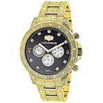Swiss Movement Iced Out Mens Diamond Watch 1.25Ctw