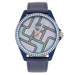 Jacob Co. Swiss Unisex 40MM Blue Band Case Diamond