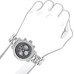 Ladies Large Diamond Bezel Watch 2Ctw Of Diamond-3