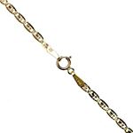 10K 3 TONE Gold VALENTINE Chain - 20 Inches Long 3MM Wide 1