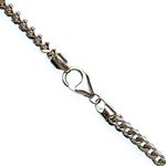 14K WHITE Gold SOLID FRANCO Chain - 26 Inches Long 4.2MM Wide 1