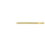 10K Yellow Gold HOLLOW Miami Cuban Link Chain 8MM Wide 1