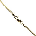 10K Diamond Cut Gold SOLID FRANCO Chain - 30 Inches Long 2MM Wide 1