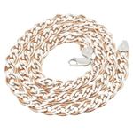 925 Sterling Silver Italian Chain 22 inches long and 6mm wide GSC7 1