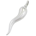 Italian horn pendant SB27 38mm tall and 12mm wide 1