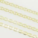 10K Yellow Gold mariner flat chain GC84 3