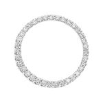 Platinum Circle Of Life Diamond Pendant For Women