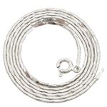 925 Sterling Silver Italian Chain 24 inches long and 1mm wide GSC185 1