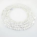 Figaro link chain Necklace Length - 30 inches Width - 5.5mm 1