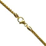 10K YELLOW Gold SOLID FRANCO Chain - 26 Inches Long 3.1MM Wide 1