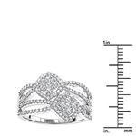 Love Friendship 14K Natural Diamond Right Hand R-3